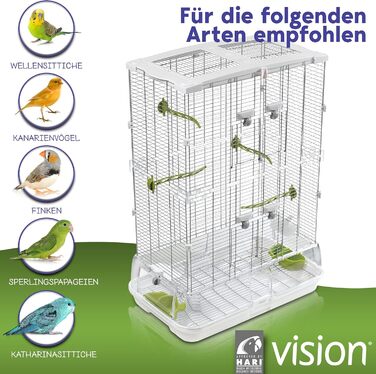 Клітка для птахів Vision II M02, мала, висока