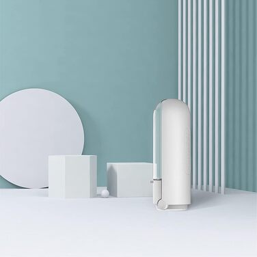 Водяна пляшка для тварин 420 мл, складна, портативна, для котів та собак, біла