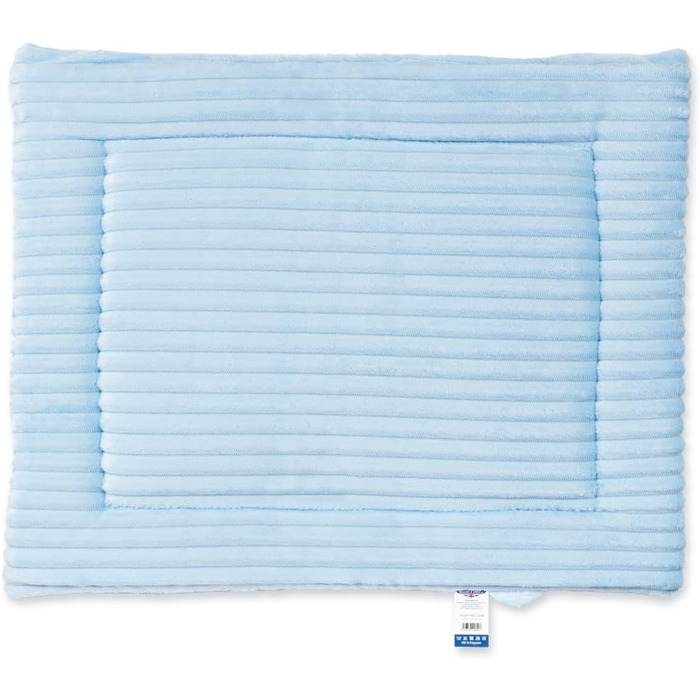 Подушка для собак Wallace & Jones Cardi, велика, 130x90 см, водонепроникна, світло-блакитна, м'яка, для собак, лежанка, ковдра