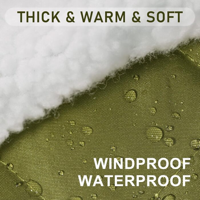 Теплий зимовий одяг для собак та котів: водонепроникний пуловер з флісовою підкладкою та кишенею | KYEESE