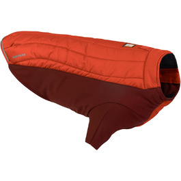 Ruffwear Powder Hound утеплена куртка для собак, водонепроникна зимова куртка з флісовою підкладкою, преміум-мантел для великих собак, помаранчева