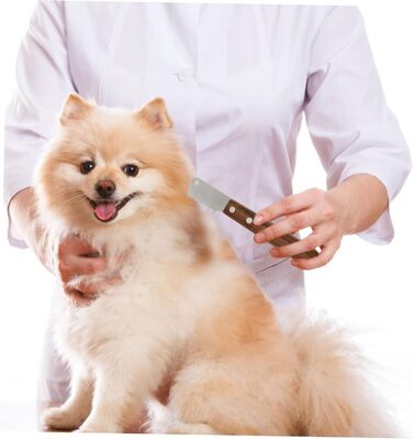 Набір гребінців для грумінгу тварин VANZACK: дерев'яні та металеві гребінці для собак та котів