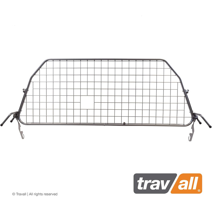 Сітка для собак Travall, сумісна з Dacia Logan MCV (2006-2013), сталева, для багажника, захист вантажу