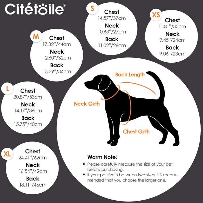 Теплий собачий светр CITÉTOILE з візерунком у клітинку, високим коміром та отворами для повідка – зимовий одяг для собак маленьких, середніх та великих порід, а також для котів, сірий, розмір M