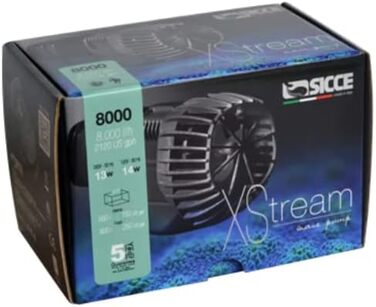 SICCE XStream 8000 л/год насос для акваріума, потужна помпа для циркуляції води