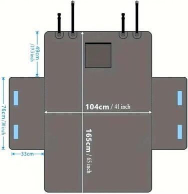 Захист для багажника автомобіля для Mercedes Benz GLC SUV X254 X253 (GLC 53, 43/GLC 200, 220, 260, 300, 400) 2015-2025. Водонепроникний килимок для багажника з захистом краю, легко миється, стійкий до подряпин.