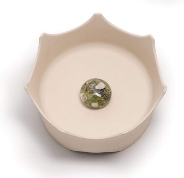 Напійниця для собак та котів VitaJuwel з бамбука з сумішшю дорогоцінних каменів | (NATURWEISS)