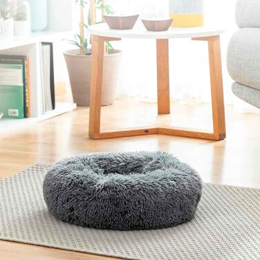 Крісло-лежанка для тварин InnovaGoods® Anti-Stress Bepess (40 см), сіре, для собак та котів