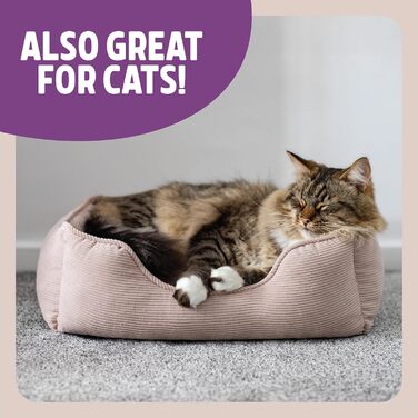 Ляжка для собак Rosewood Cord, квадратна, бежева, розмір S