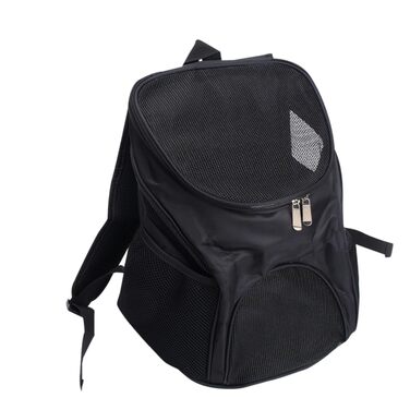 Рюкзак-переноска для собак Kisangel: чорний, дихаючий, для маленьких собак, для подорожей та прогулянок