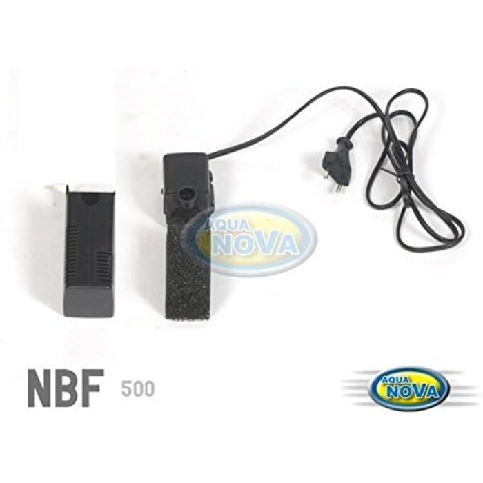 Внутрішній фільтр Aquanova NBF 500 для акваріумів 50-100 л