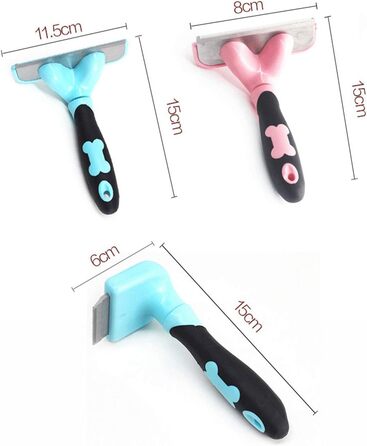 Слікер для собак Slicker Dog Brushes - самоочисна щітка для грумінгу, видаляє 90% шерсті, підходить для собак та котів з середньою та довгою шерстю, рожевий колір