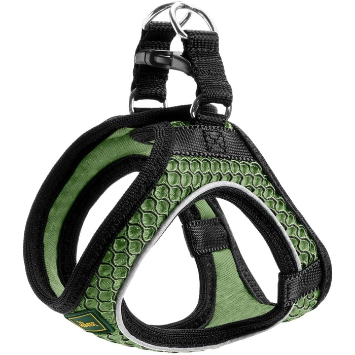Миска для собак маленьких порід HUNTER HILO COMFORT, зелена, XXS (з сітчастого матеріалу, з відбиваючими елементами)