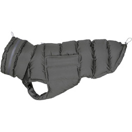 Зимові куртки для собак, водонепроникні та вітронепроникні - тепла сіра куртка для тварин