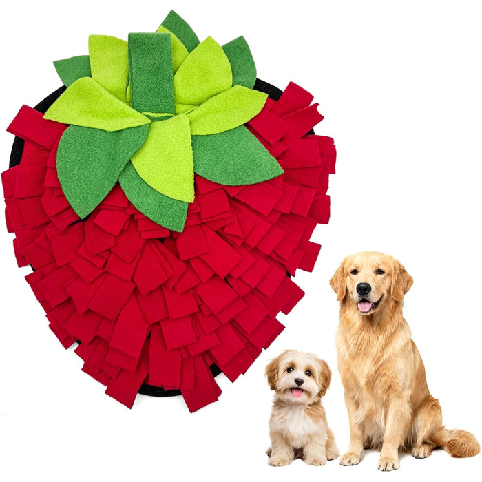 Килимок для собак середнього розміру, 45 x 35 см - інтерактивна іграшка-головоломка для собак, стимуляція розумової діяльності