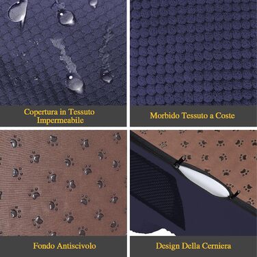 Сходинка для собак Masthome з 4 сходинками, для маленьких собак, з антиковзким покриттям, знімний чохол, для дивану, ліжка