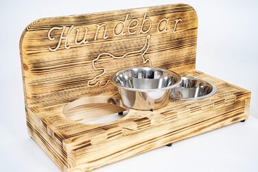 Станція годування для собак з двома мисками по 700 мл | Для маленьких та середніх собак