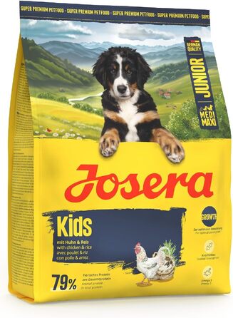 Сухий корм Josera Kids для цуценят великих порід, 12.5 кг