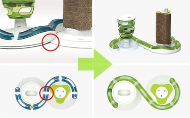 Тунель для котів Catit Senses 2.0 Wave Circuit