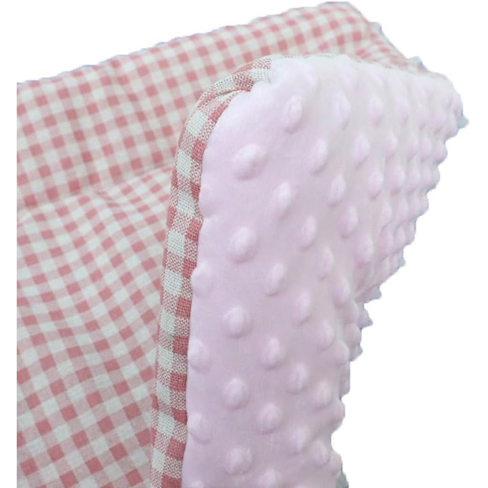 М'який лежак для собак та котів, 2 шт. (M 53x40 см, L 65x43 см, Кофе, Рожевий)