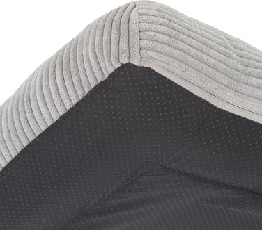 Килимок для собак Velinda: лежанка, захист дивану (сірий, Cord)