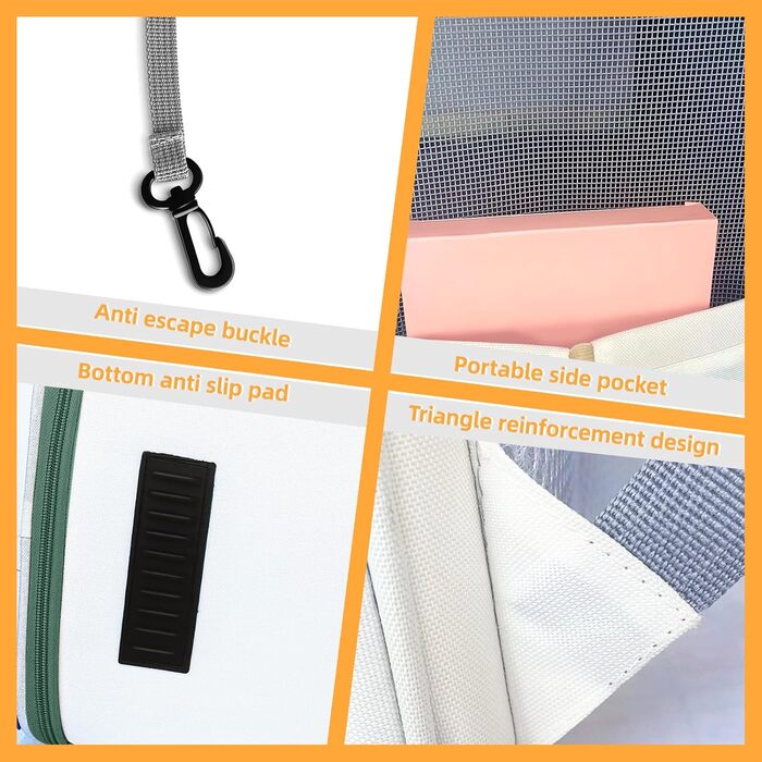 Рюкзак-переноска для котів та собак SWIHELP, зелений. Безпечний рюкзак-переноска для маленьких тварин, ідеальний для подорожей.