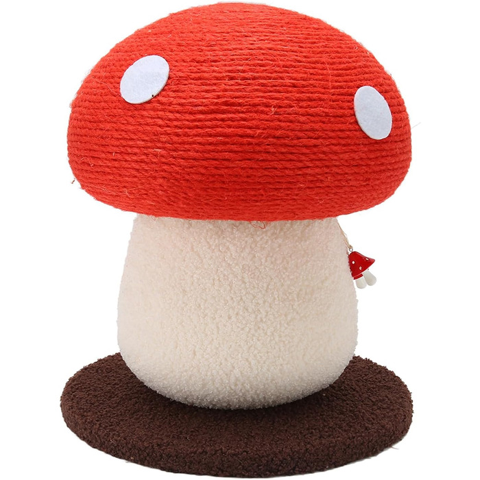 Котячий будиночок-грибок Mrisata: високий когтеточка з сизалевим покриттям