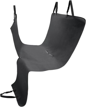 Авточохол на заднє сидіння HUNTER, чорний, 150x145 см, захист від бруду та шерсті