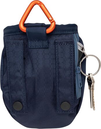 Сумка для тренування собак Kurgo Keksbeutel, поясна сумка для ласощів з кліпсою та карабіном (Navy)