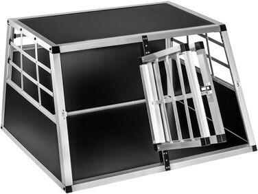 Кіяж для собак MaxxPet: переноска для авто, велика (89x69x50 см), алюмінієва
