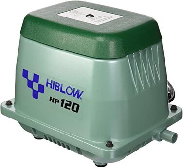 Повітряний компресор HiBlow HP-120, 150 л/хв, 1,3 м, 115 Вт, вихід 18 мм