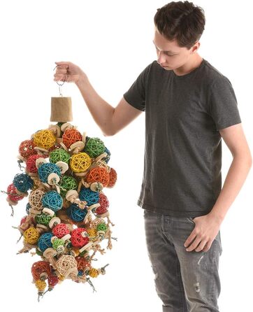 Іграшка для папуг Java Ball Thing XL, гігантська розвага для птахів