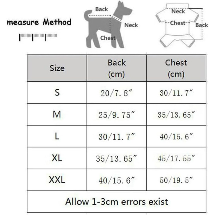 Піжама для собак HOCEDO: стильний комбінезон з райдужними смугами та принтом вишні. Підходить для маленьких та середніх собак та котів. Тепла та зручна піжама для домашнього затишку.