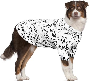 Світшот з капюшоном для собак Далматинець, M (12-20 фунтів), костюм на Хелловін