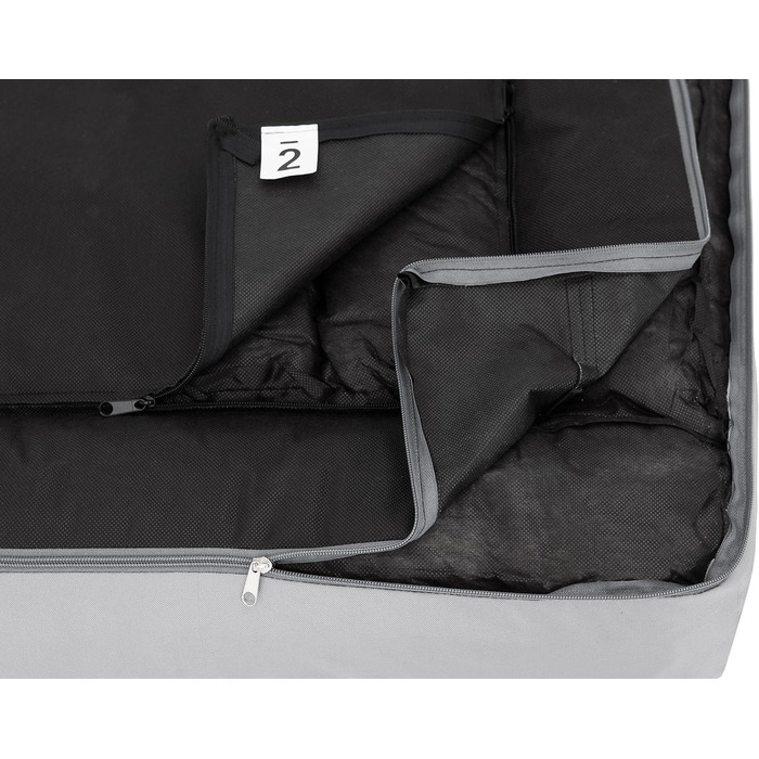 Крісло-ліжко для собак та котів, крісло для домашніх тварин, лежанка для собак, матрац для собак, лежанка для котів, крісло-софа для тварин (XL, 100x66 см, сірий Оксфорд)