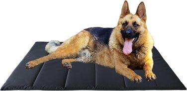 Водонепроникний килимок для собак Outdoor, ковдра для собак, миється, килимок для собак, лежанка для собак для подорожей, кемпінгу, чорний