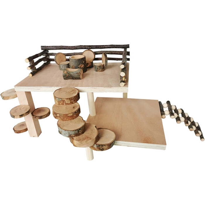 Іграшки для хом'яків, морських свинок та кроликів: аксесуари та розваги для гри