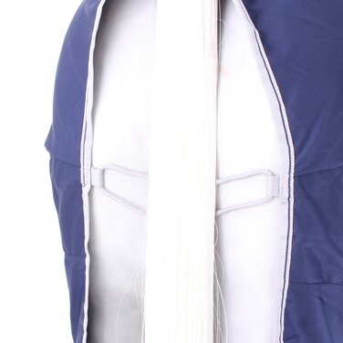 Кінська попона Bucas Freedom Twill 125 см, темно-синя