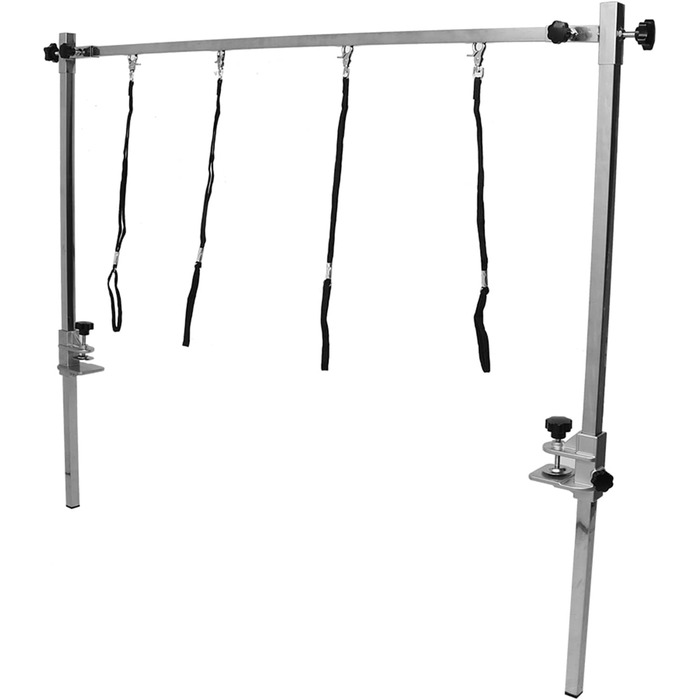 Набір для догляду за собаками Jonlaki: гамак, стіл для грумінгу з кріпленням, регульована висота, нержавіюча сталь, петля, рукав для грумінгу, для собак та котів малого та середнього розміру (1,15 м)