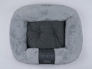 Ліжко LunaLounge для собак і котів, велике, сіре, три розміри