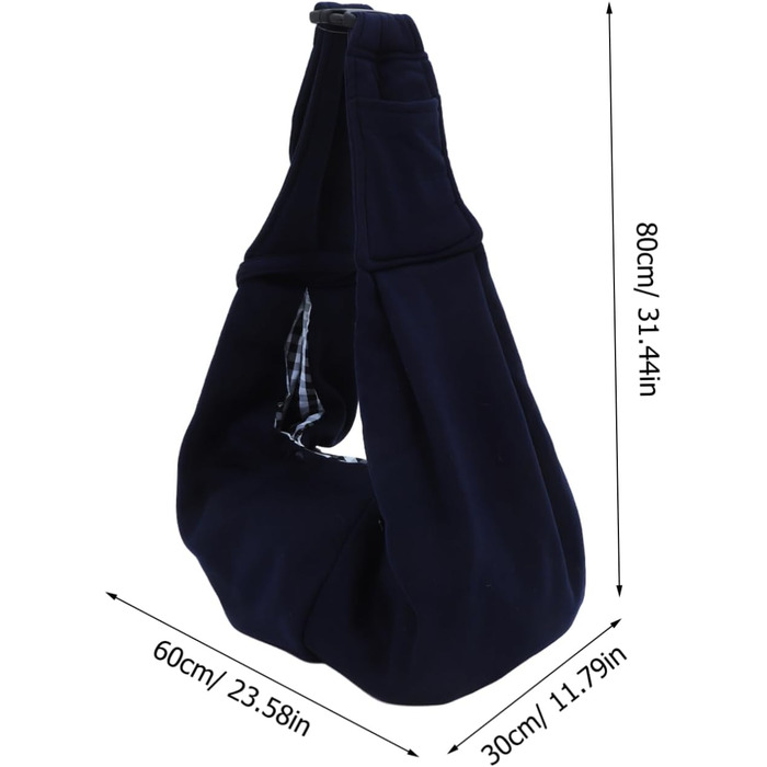 Сумка-переноска для собак та котів BESPORTBLE - велика, з регульованим плечовим ременем, для подорожей та активного відпочинку, з міцної бавовни