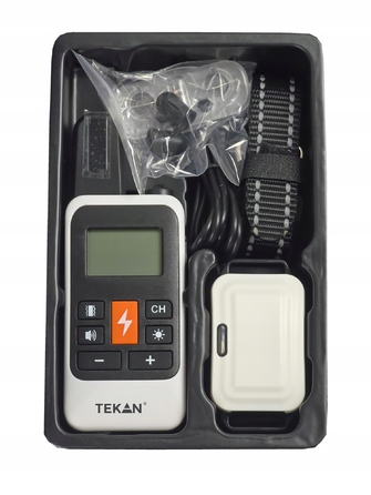 Електричний нашийник для дресирування собак з пультом дистанційного керування та великим радіусом дії