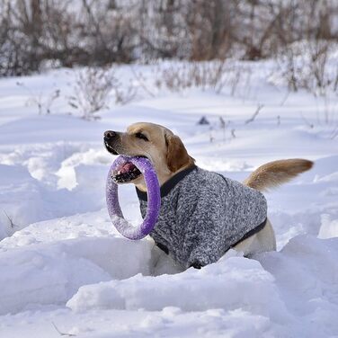 Теплий зимовий пуловер для собак RANYPET, великий розмір 9XL (обхват грудей 90 см, довжина спини 75 см), червоний+сірий
