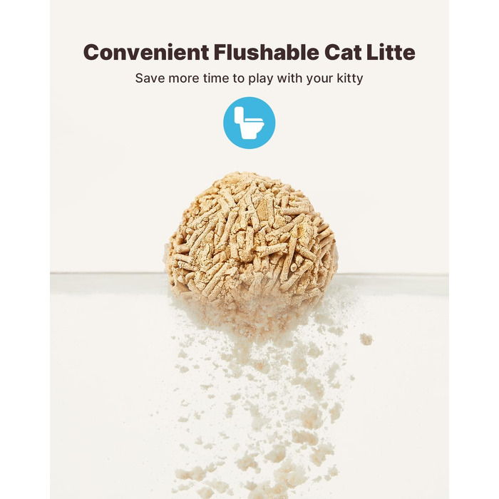 PAWBBY P1 Ultra: Самоочисний лоток для котів з рослинним наповнювачем