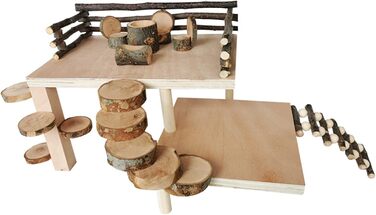 Іграшки для хом'яків, морських свинок та кроликів: аксесуари та розваги для гри