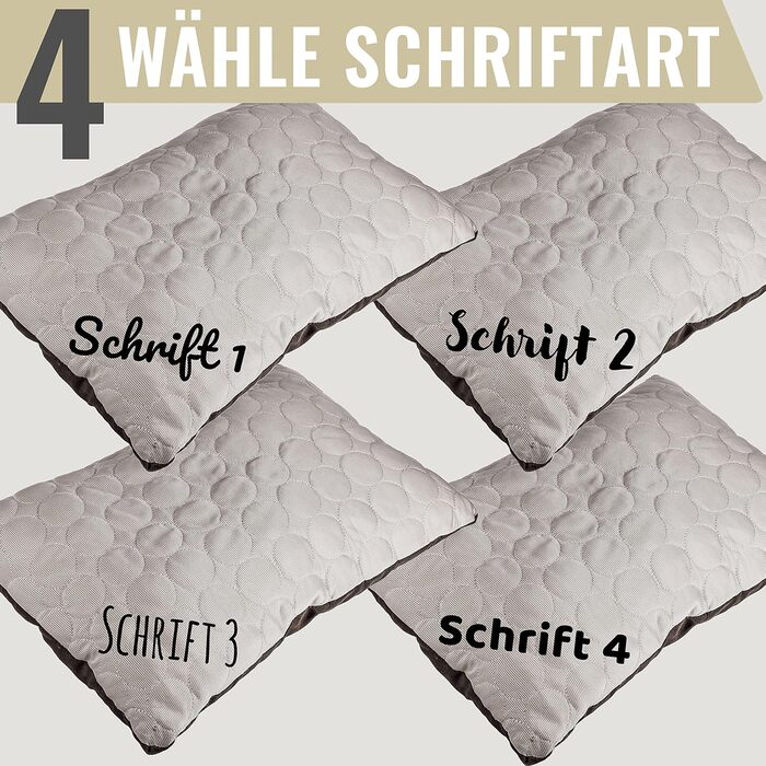 Крісло-ліжко для собак Ne&no® 2 в 1: охолоджуючий та зігріваючий матеріал, середній розмір, 80x60 см, миється, коричневе, персоналізоване