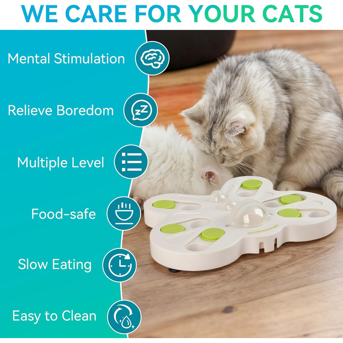Інтерактивна іграшка-головоломка для котів ALL FOR PAWS Butterfly Treat Puzzle