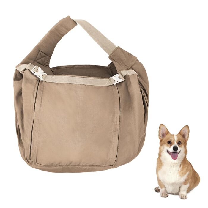 Транспортна сумка для собак і котів, до 20 кг, Khaki