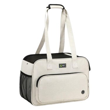 Переноска для собак та котів | М'яка сумка-переноска з великими кишенями, вентильована | Для прогулянок, подорожей, до ветеринара