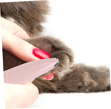 Електричний триммер для лап собак Milisten 2 шт. - тиха обрізка шерсті для обличчя, очей та лап собак, котів, кроликів. 2.5x15.5 см